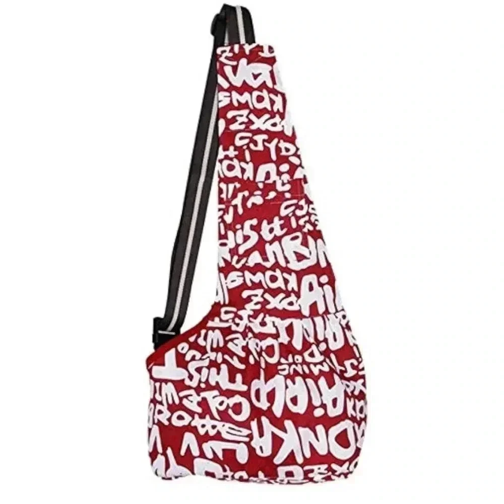 TAILUP Travel shoulder strap bag for pet dogs Comfortable soft Oxford fabric M
